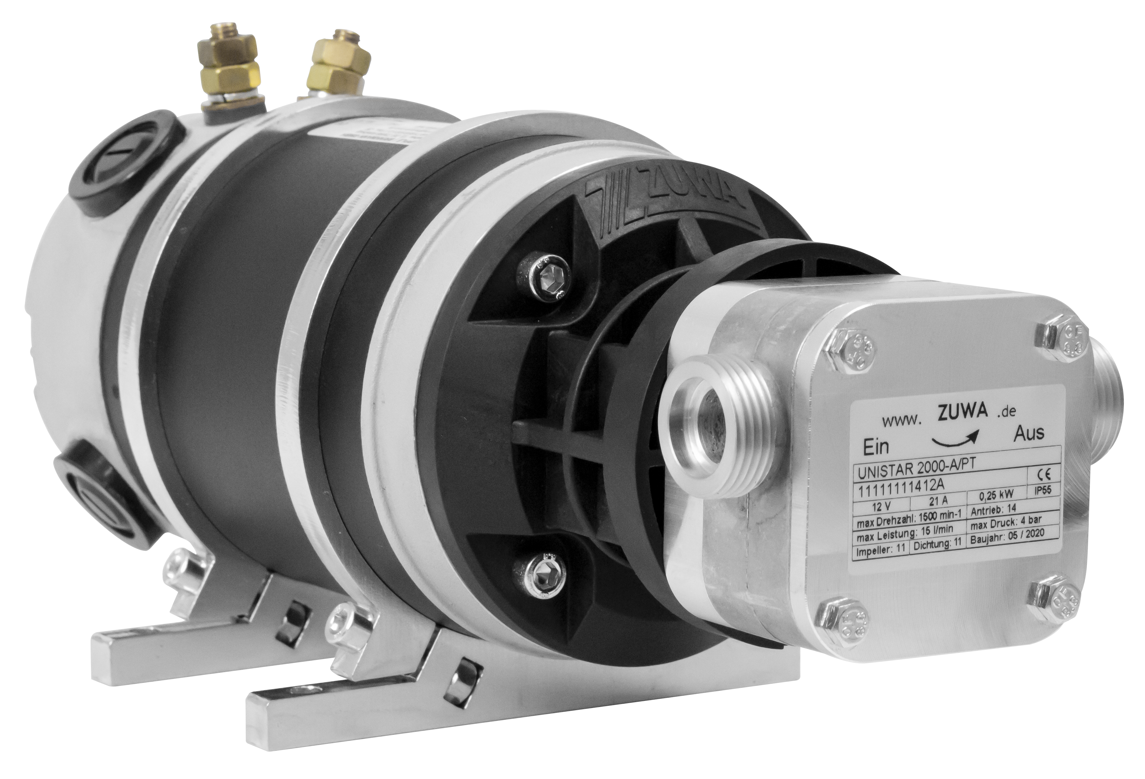 Impellerpumpe mit Gleichstrommotor KEB