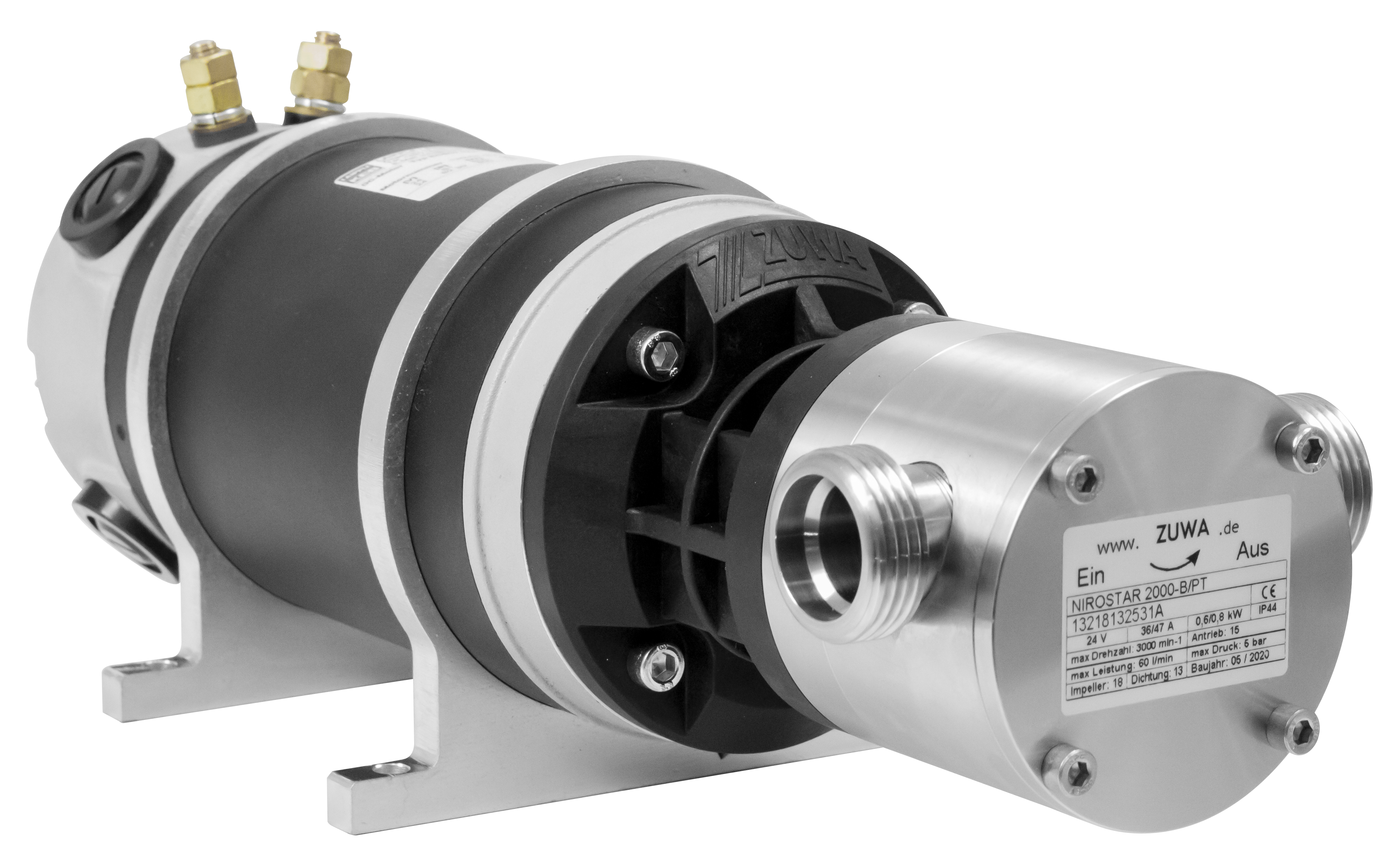 Impellerpumpe mit Gleichstrommotor KEB