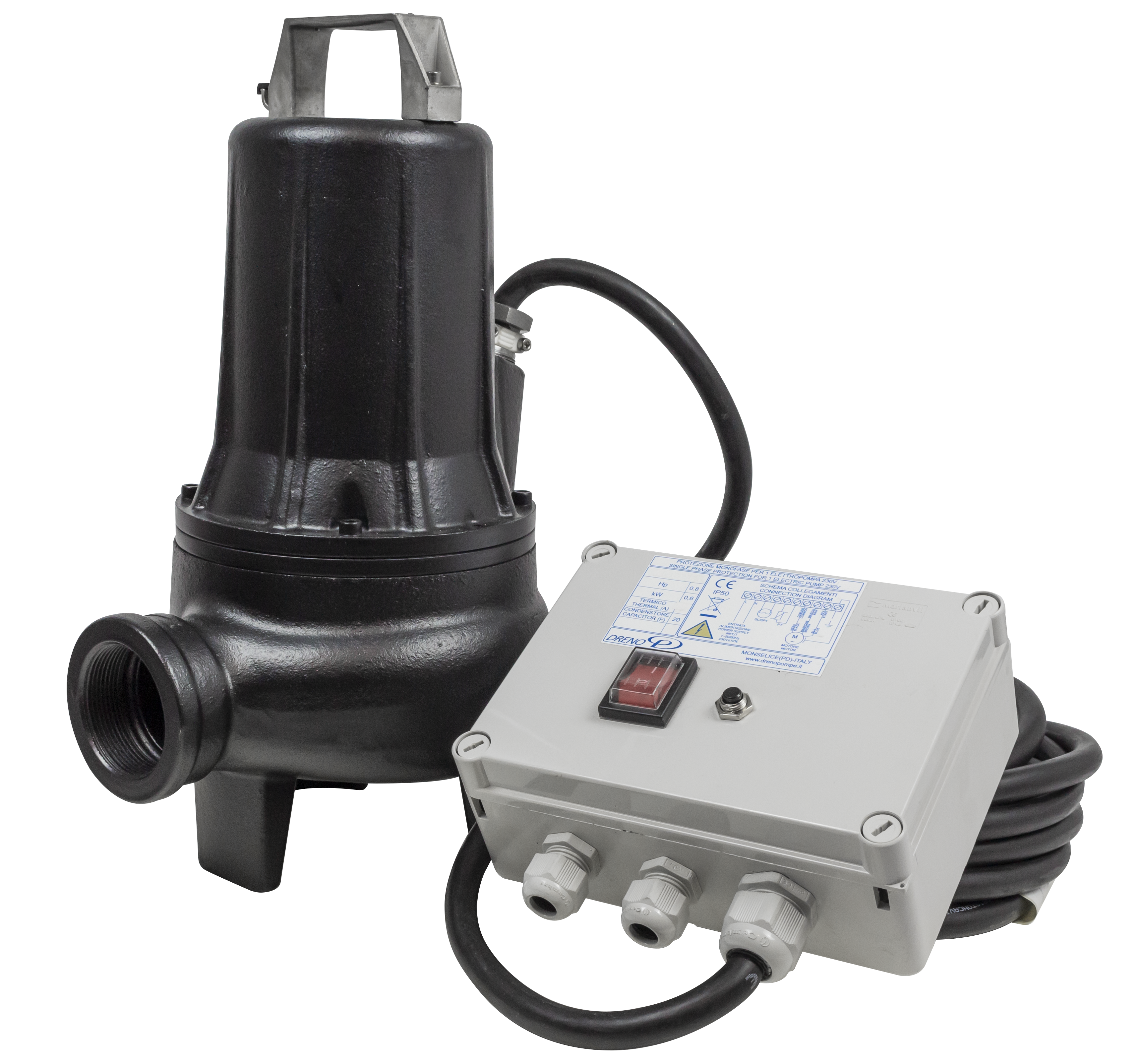 ATEX-Schmutzwassertauchpumpe