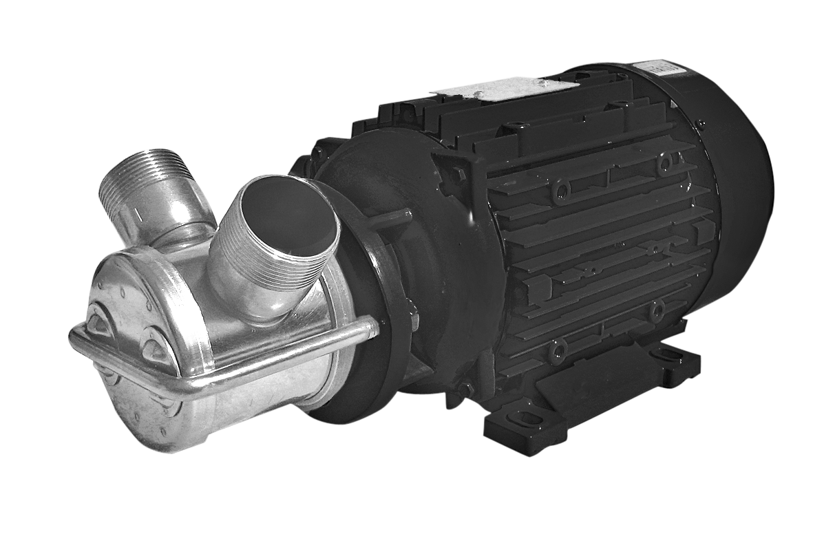 Impellerpumpe mit Motor und Kabel, ohne Stecker