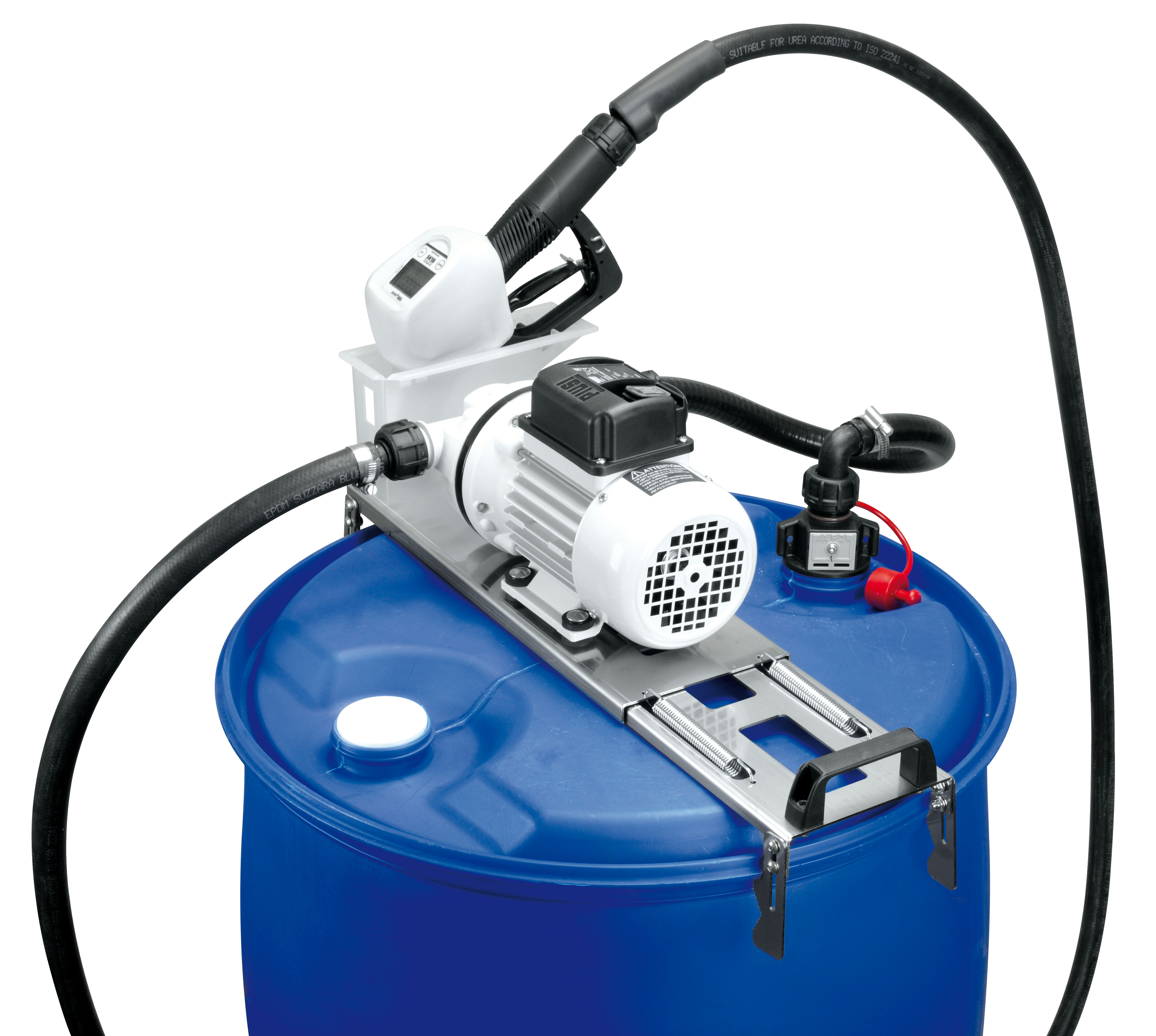 mit autom. Kunstst.-Zapfpistole und Zählwerk