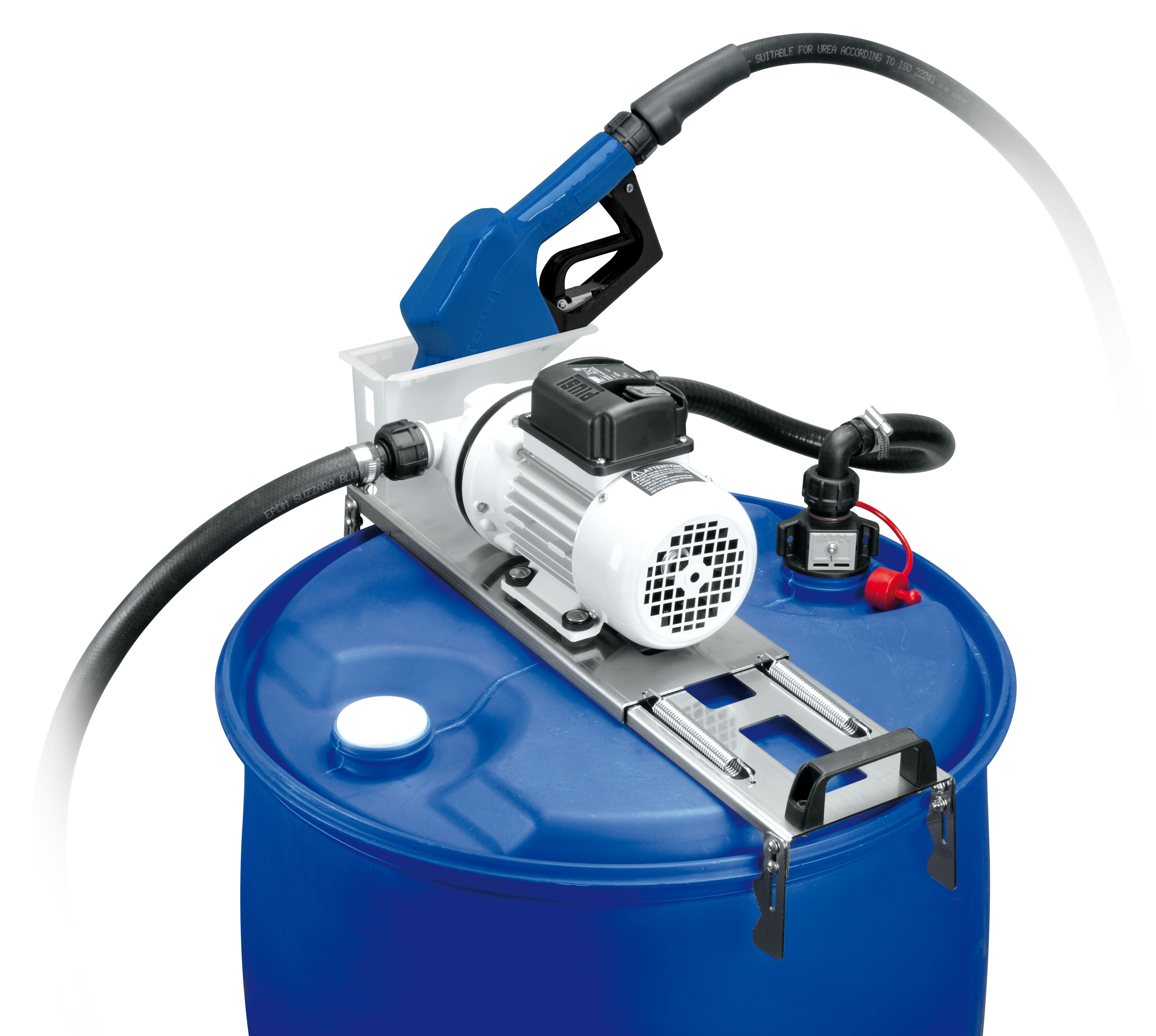 mit automat. Edelstahl-Zapfpistole