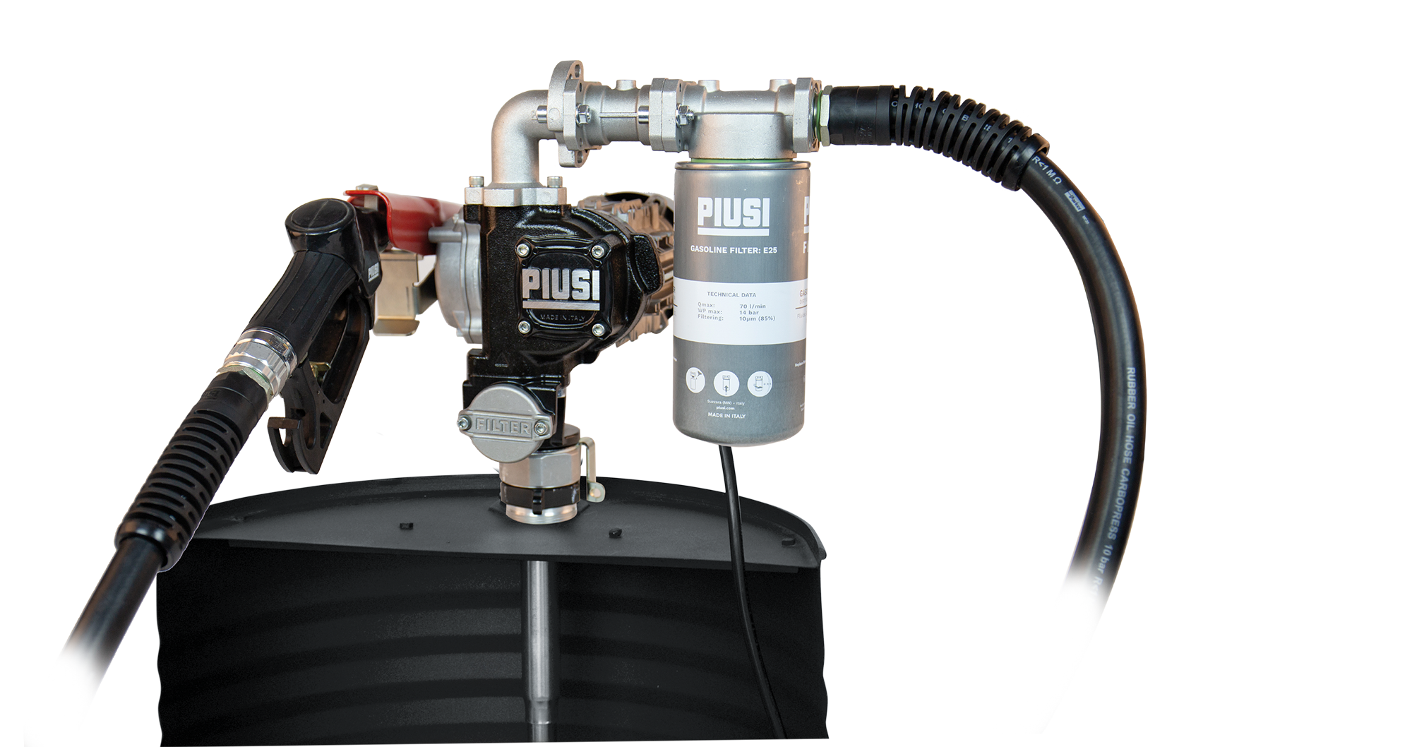 für Benzin, Kerosin, Diesel, HVO/XTL